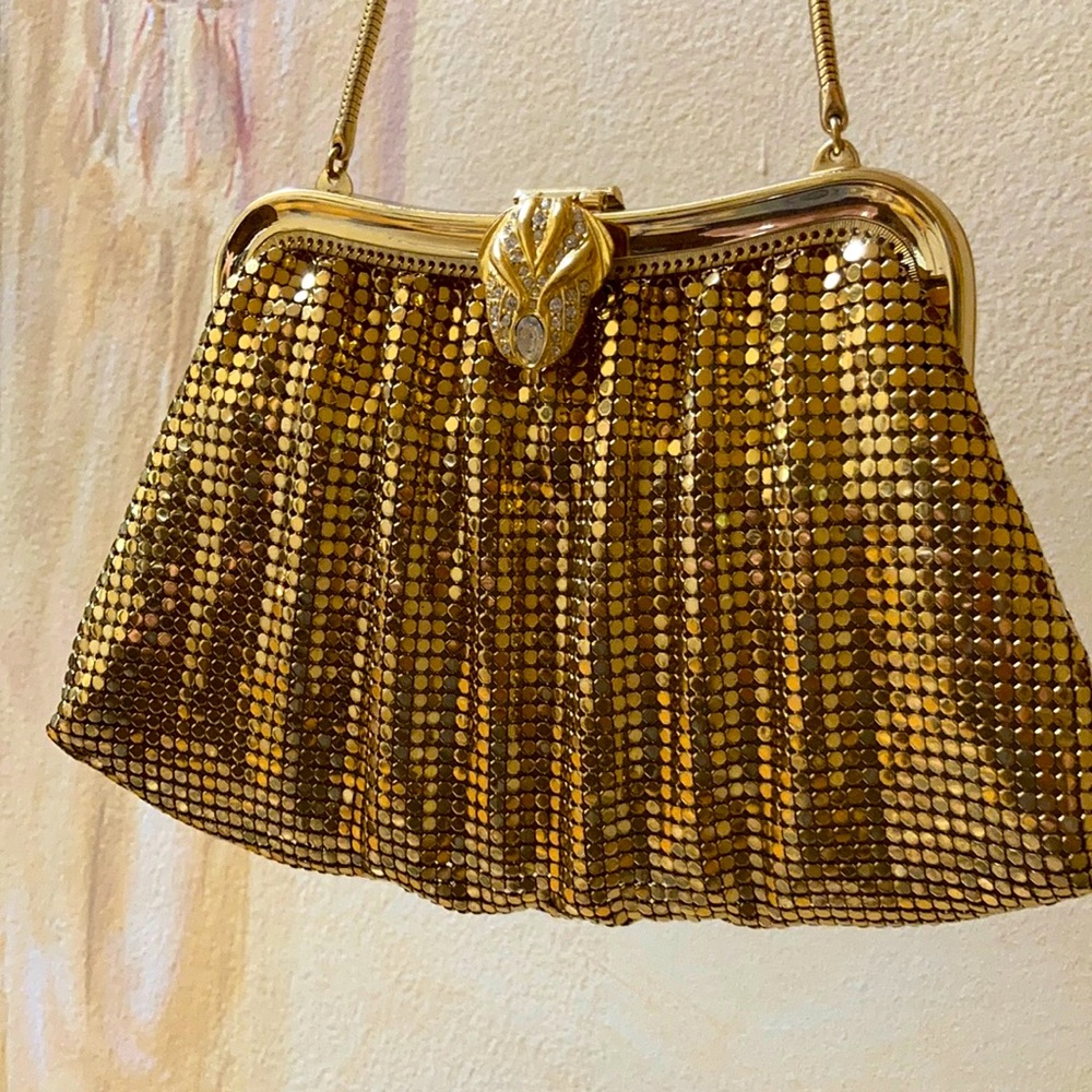 Vintage Whiting & Davis Gold Mesh Bag